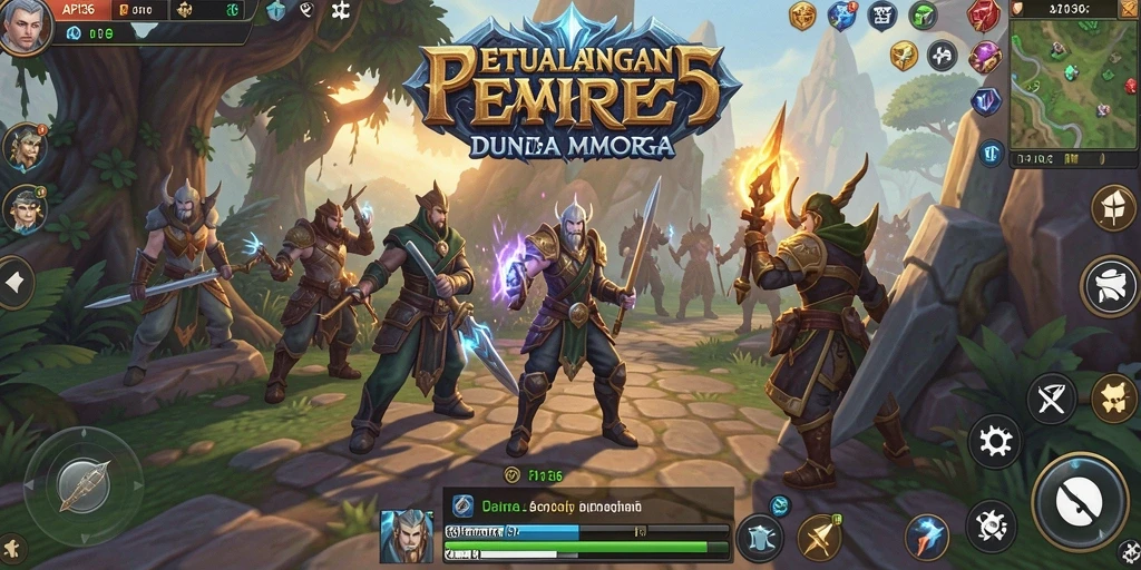 Tampilan gameplay menarik di dunia <strong>API36</strong> yang luas dan penuh petualangan.