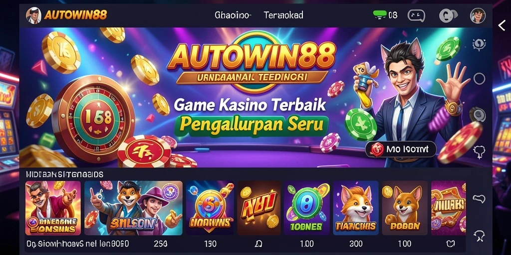 Screenshot gameplay <strong>AUTOWIN88</strong> yang menampilkan keseruan permainan Kasino.
