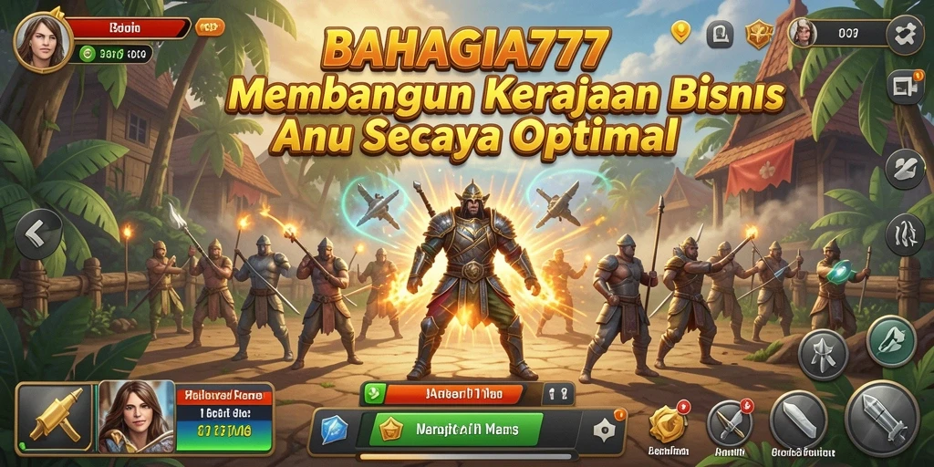 Tampilan gameplay BAHAGIA777 yang seru dan mendetail.