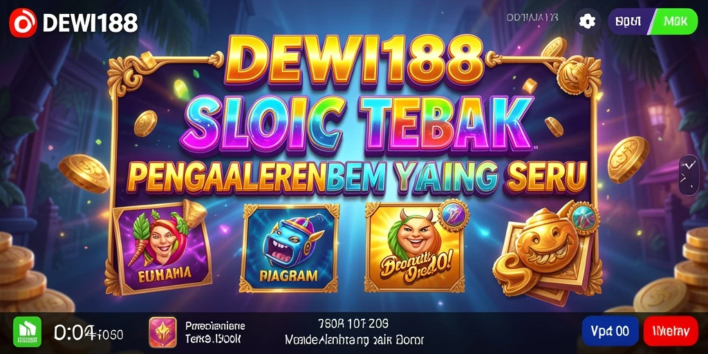 Screenshot DEWI188 menampilkan gameplay Slot yang seru dan mendebarkan.