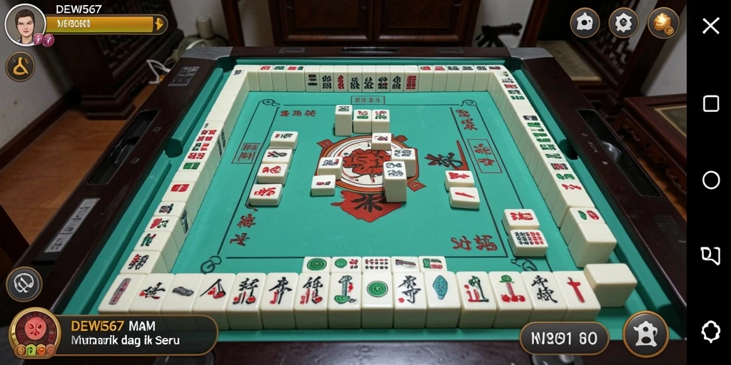 Tampilan gameplay DEWI567 yang seru dan menantang di Mahjong.