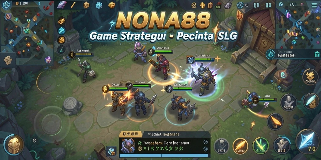 Tampilan gameplay SLG yang seru dan strategis di NONA88.
