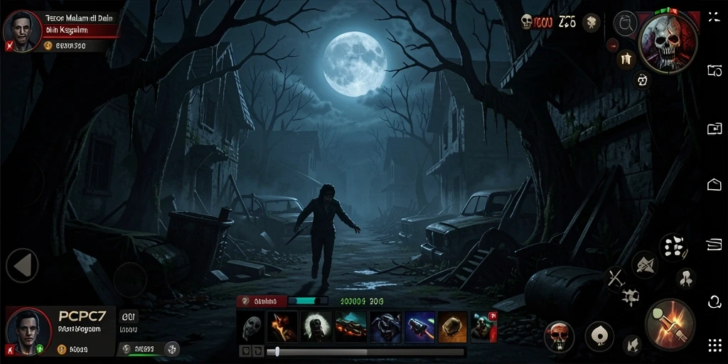 Gameplay menyenangkan yang menegangkan dalam suasana mencekam.