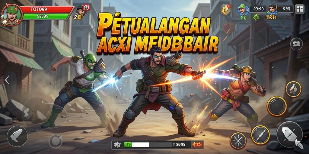 Screenshot gameplay TOTO99 menampilkan aksi mendebarkan dan grafis memukau.