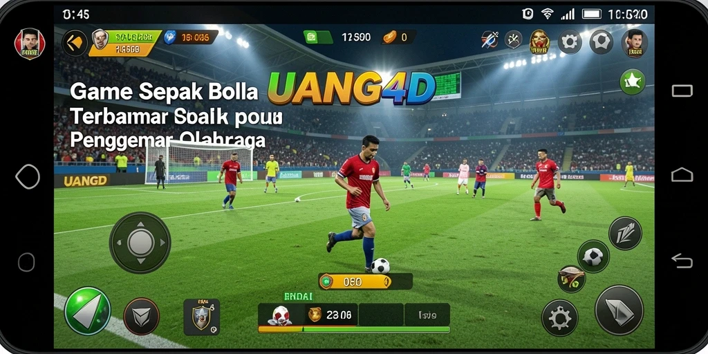Tampilan gameplay UANG4D yang memukau dalam sepak bola.
