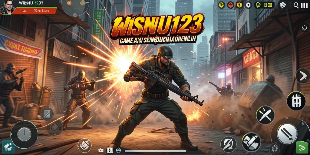 Tampilan gameplay WISNU123 yang seru dan penuh aksi.